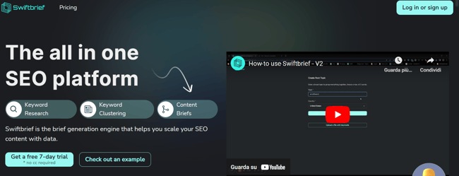 swiftbrief seo tool