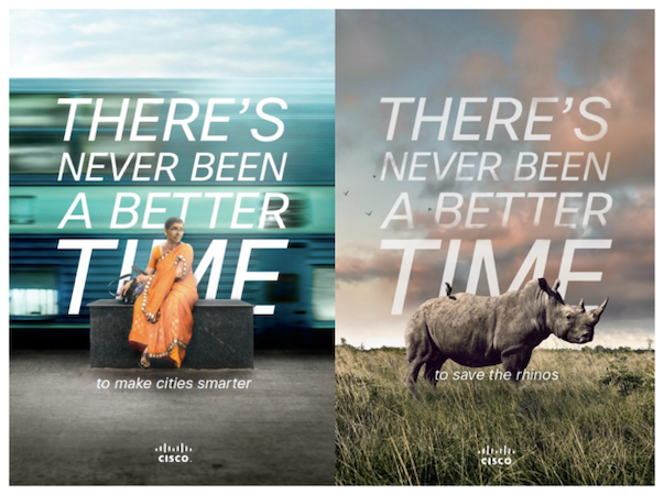 cisco theres never been a better time campaign b2b brand storytelling