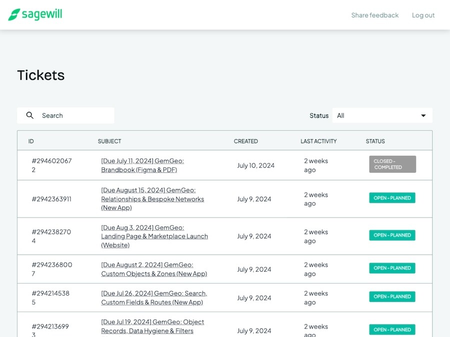 sagewill-customer-portal-warranty-popup